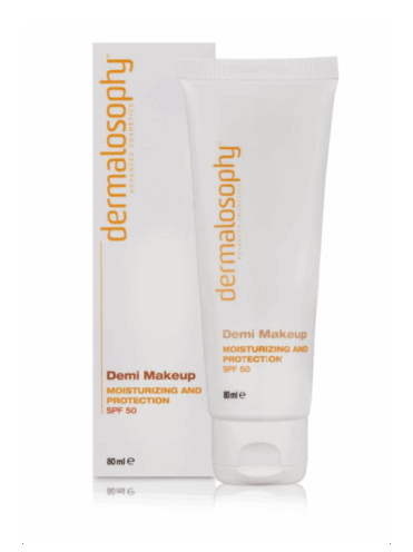 BLOCK SPF 50 with DEMI MAKE UP - tonujący ochronny krem SPF50 80ml