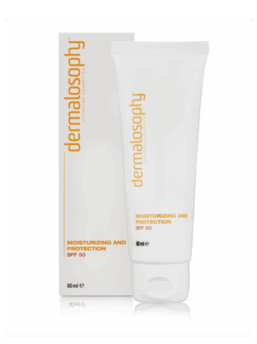 SPF 50 BLOCK MOISTURIZER with SUNSCREEN - nawilżający ochronny krem SPF50 80ml